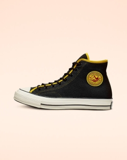 Converse, Tenisi Inalti Barbati East Village Explorer Chuck 70 QSLPN4863, Negrii